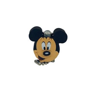 Disney Parks "Park Life" 3D Foam Keychain Beaded Chain - Mickey Mouse